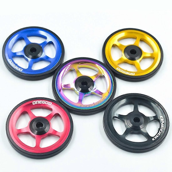1 Pari Polkupyörän Easywheel Taitettavaan Pyörään Alumiiniseos 22g/kpl Easy Wheels Pulttien Kanssa Polkupyörän Osa
