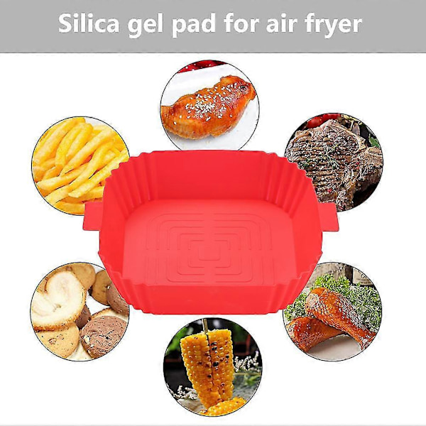 Silikon Bageplade Airfryer Silikon Bageplade Madlavningsudstyr Silikon Bageplade