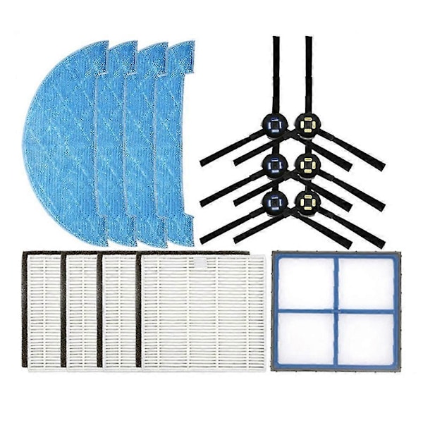 For V8 V8s Plus X750 X800 X785 V80 Max Sidebørste Hepa Filter Mopp Reservedeler Robot Støvsuger