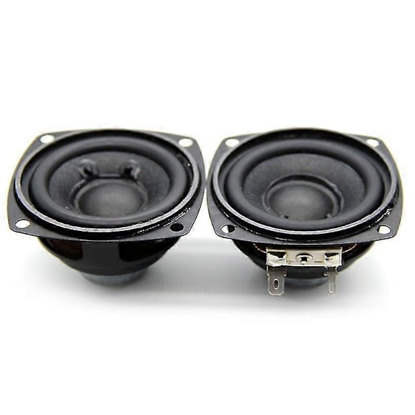 4 10W Audio Højttaler 66mm 2.5 Tommer Bas Multimedia Højttaler DIY Lydhøjttaler med Monteringshul f
