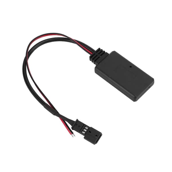 Auton Bluetooth 5.0 AUX -moduuli 3-nastainen ABS musta kulutusta kestävä korvaava E39 E46 E38 E53
