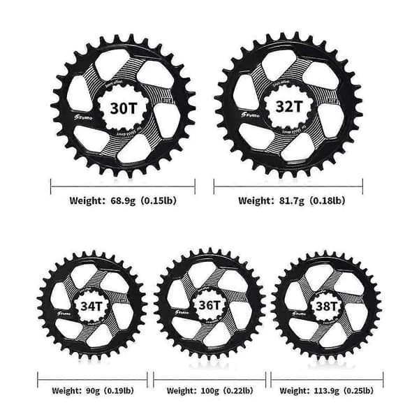 Krankæt Cykelklinge Til Sram Xx1, 36t