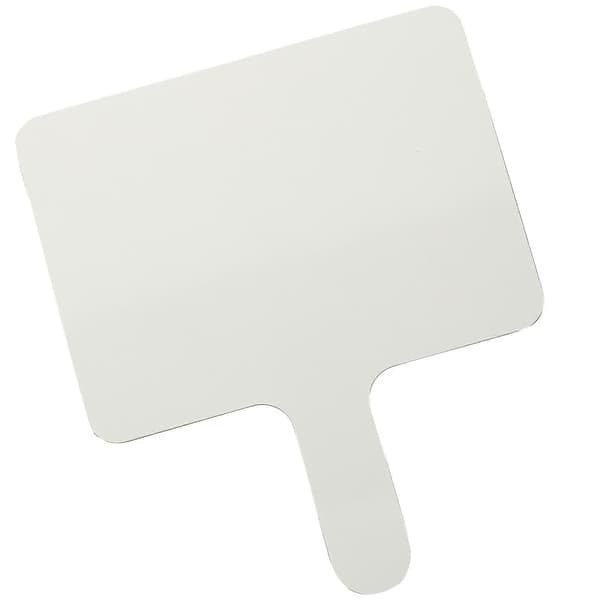 Whiteboard-paddle, håndholdt, dobbeltsidet, til klasseværelset, svar-paddle, spilrekvisit
