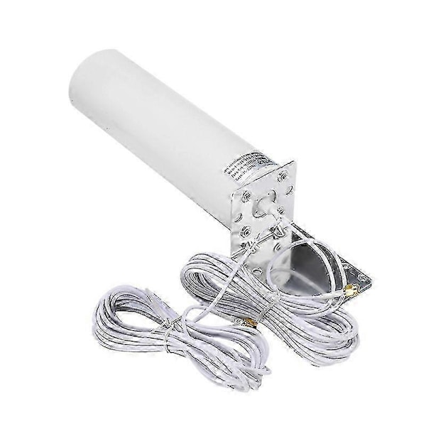4G LTE Antenn SMA Extern Antenn 3G 4G Utomhusantenn 10-12DBi med Dubbel SMA-kontakt för 3G