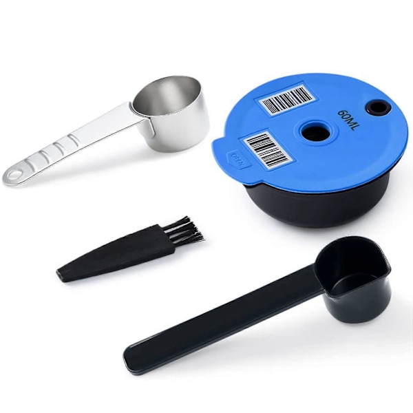 Gjenbrukbar Kaffekapsel Pod For Kaffebrygger Påfyllbare Kaffeskiver For Bo-sch Maskin-60ml