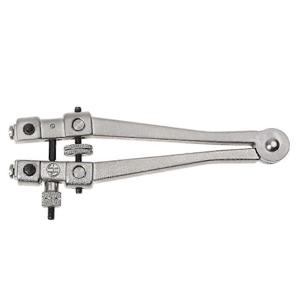 Silver V-formade bordsben Öppnare Skydd Bottenlock Klocka