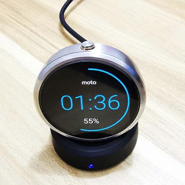 Laddningsställ USB-laddningskabel Strömadapter för 360 2 1 Ticwatch 1/2