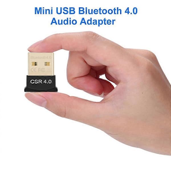 Mini 4.0 USB Bluetooth-kompatibel Lydadapter Mottaker for Laptop Windows 8/10 Mac Linux