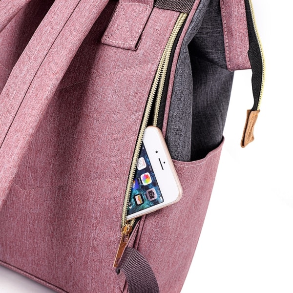 Korealainen Oxford-reppu naisille, teinitytöille, koululaukku tytöille blue-purple
