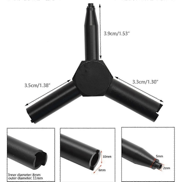 Airsoft Pistol Gasventilnyckel För Wa Gasmunstycke Laddning Demontering