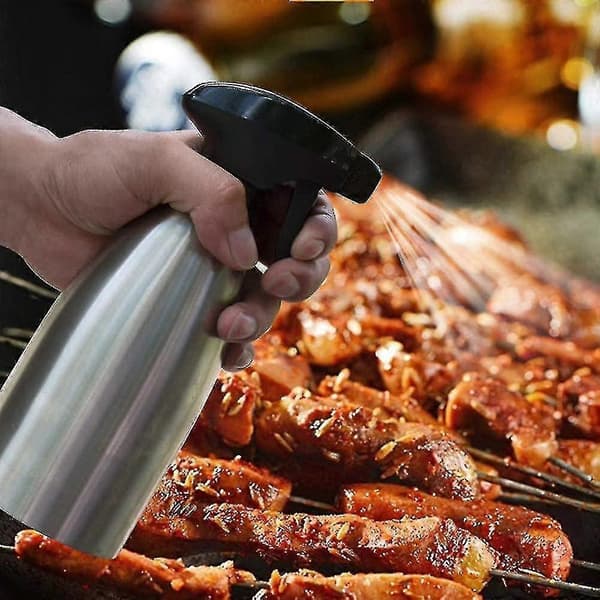 Oljesprøyte Eddiksprøyte Grill Sprayflaske 15x7.4x7.4cm