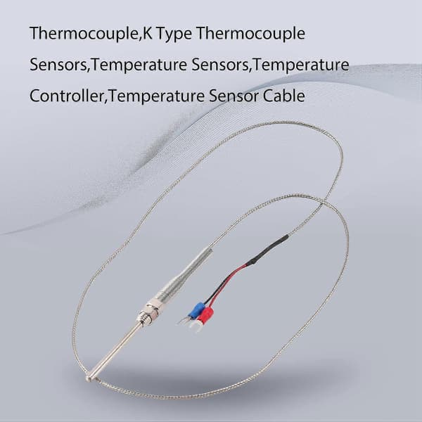 K Typ 5cm Lång Sond Termoelement Sensor Eller Temperaturregulator