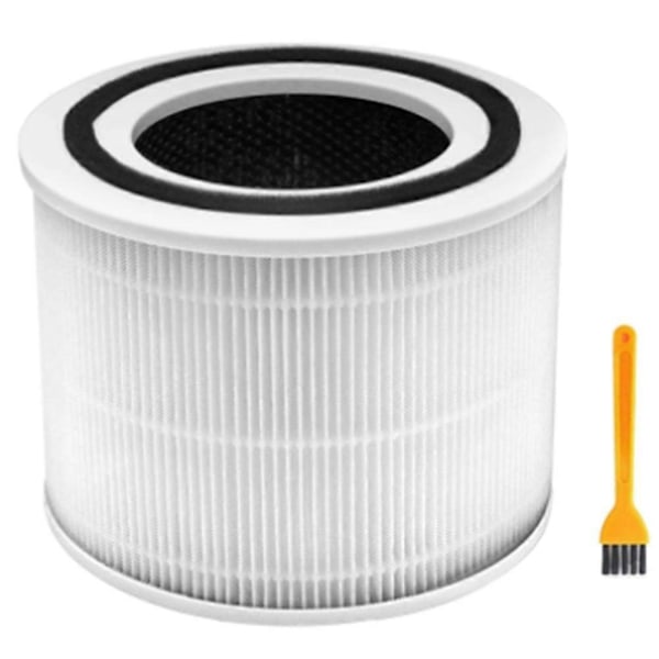 Erstatningsfilter for Core 300 luftrenser, 3-i-1 True Hepa høyeffektiv Cl