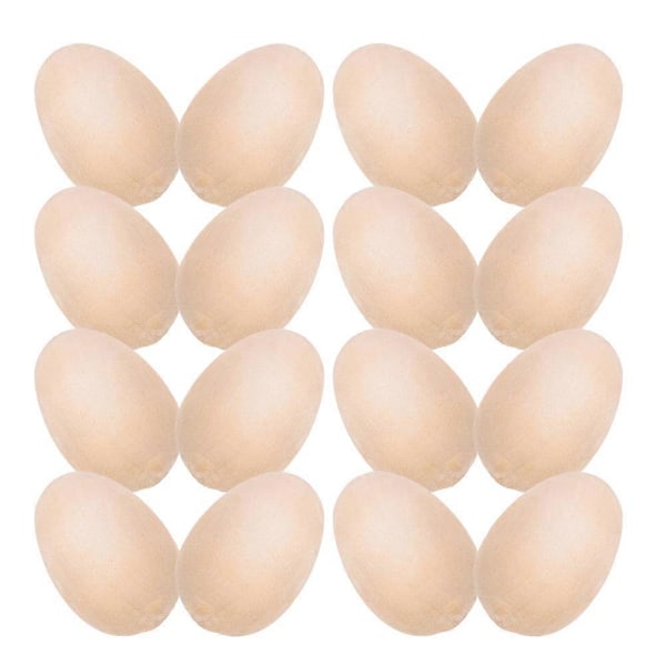 200 stk. Simulerte Treegg DIY Treegg Påske Treegg Festival Dekor Falske Egg Dekorasjoner
