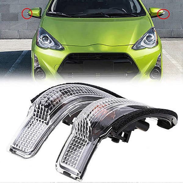4 stk. Side Bakspejl Indikator Blinklys Til Yaris Prius C Im Venza