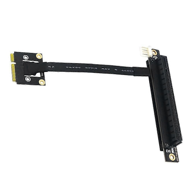 270 Graders Mini Pcie Til Pci-e 16x Forlængerkabel 20cm Pcie3.0 Forlængerport Adapter Til Gpu Pcie