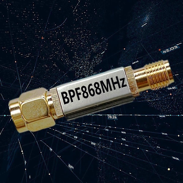 868mhz Rfid Sav Pass Filter Bredde 867-869mhz. Sma Interface S Indsæt Og Ud-af