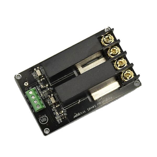 380v 8a 2-kanals SSR-kort Solid State Relämodul Hög Låg Nivå H-l Triggerkort D3808 Kontroll