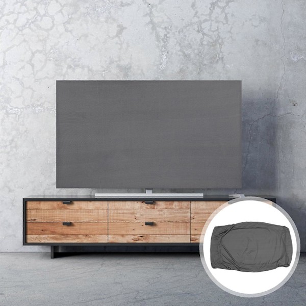 TV Støvbeskyttelse Fjernsynsskærm Elastisk Støvbeskyttelse Fjernsynsbeskyttelsescover til 47-50 tommer TV