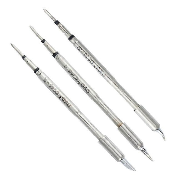 2x Universal Lödspetsar för Jbc C245 Lödkolv Spetsar Svetsmunstycke Grepp Kompatibel C245-029 C245-030