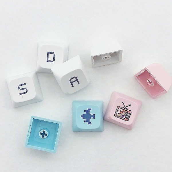 Pbt Keycap 125 Tangenter Xda Hög Profil Personlig Engelsk Tangent För Mekaniskt Gamingtangentbord F
