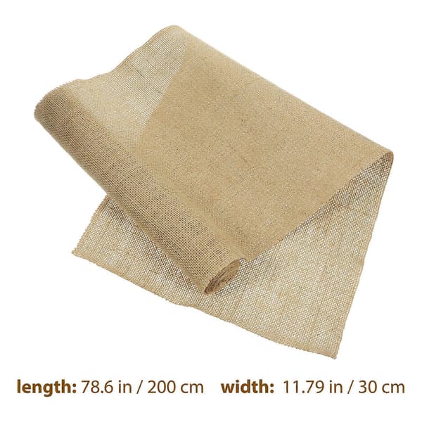 1 Rull Hessian Bordløper Jute Bordløper Rustikk Bordløper for Bryllup