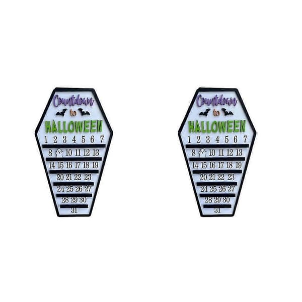 2x Julekalender Egnet Gave Til Hjemmeinnredningsentusiaster Black Orange