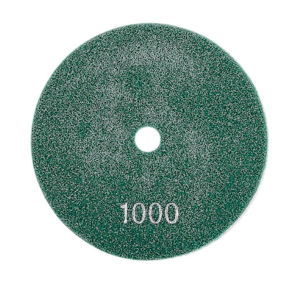 5 tommer 125 mm våd diamantpoleringspuder marmor granit korn 1000