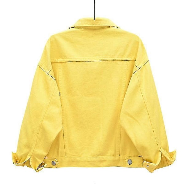 Denimjakke for kvinner RED 4XL