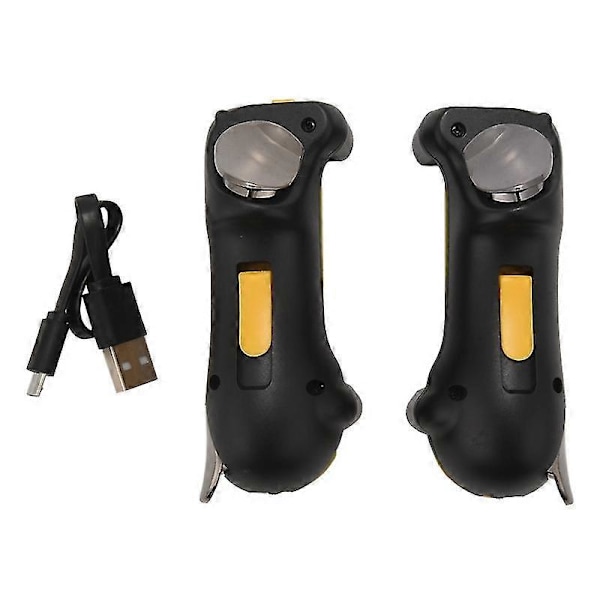 Seks Finger Til Ipad Pubg Controller Kapacitans Justerbar Mobilspil Trigger L1r1 Knap Gamepad