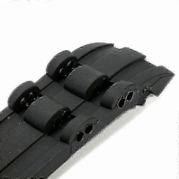 26 mm sort gummirem til Invicta Pro Diver Collection Chronograph P2021122445