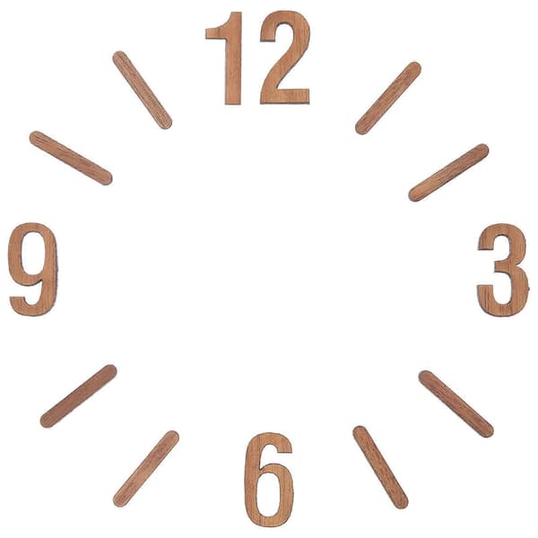 1 Setti seinäkello DIY numerot kellon numerot sarja korvaava kellon numerot kellon numerot