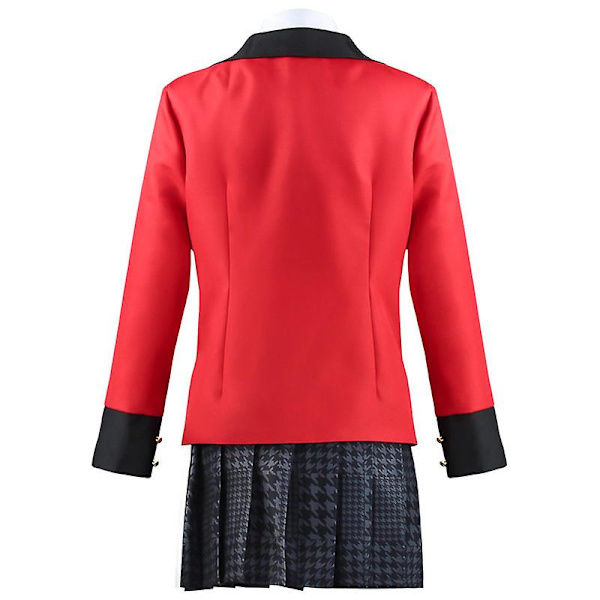Cosdaddy Anime Cosplay -asu Yumemite Yumemi Momobami Kirari Yliopisto-uniformu Aikuiset Naiset Tytöt Takki Halloween-asu T1 L