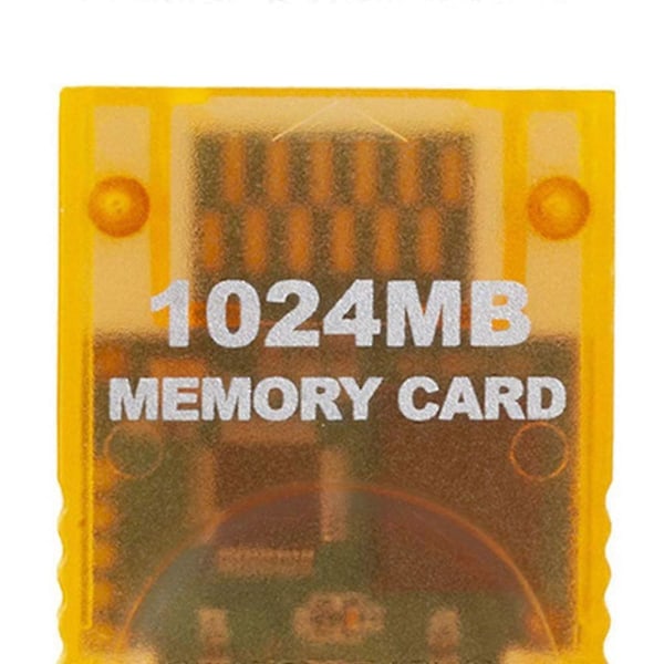 1024 MB Minnekort For Spill Minnekort For Konsoll Enkel å Bruke, Oransje