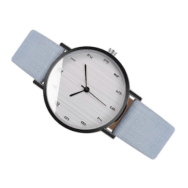 Dame Armbåndsur Stilfuldt Ur Læderrem Armbåndsur Simpel Stil Armbåndsur Dekor Himmelsblå