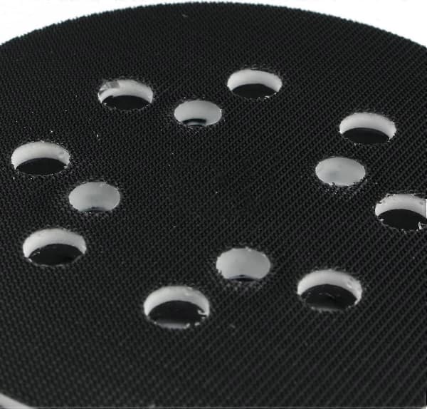 Slibepude til Bosch (125 mm, medium hårdhed med tilbehørssystem til excentersliber Pex 300/400 Ae / 4000 Ae / Advanced Orbit 18