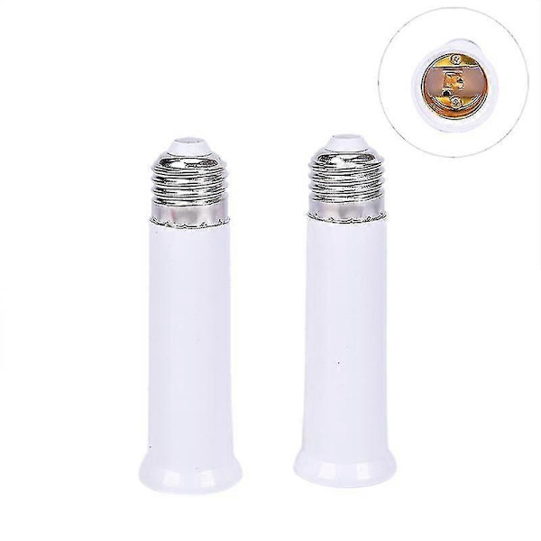 E27 Til E27 Forlenger Lampebase Konverter LED Lysbase Utvider Lampesokkel Tw