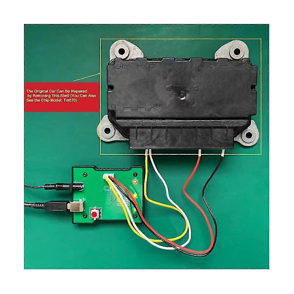 Nyeste Cg Til Obd Computer Reparation Tms570 Chip Reset Værktøj Ecu Reset Ryd Kollisionshukommelse Uden Svejsning
