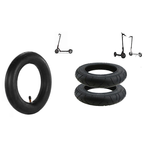 3 st För Mijia M365 10 Tum Elektrisk Scooter Däck 10 X 2 Uppblåsbart Solid Däck Hjul Innerslang