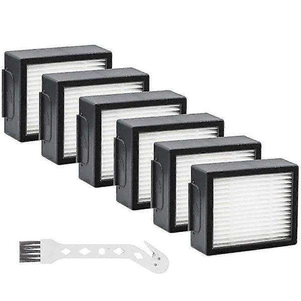 7 stk. Udskiftningsfiltre til E I & J Serien I7 I7+/plus I3 I3+ I4 I6 I6+ I8 I8+ E5 E6 E7 Støvsuger