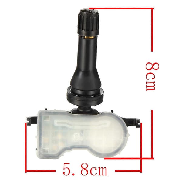 4 st Bil Tpms Däcktrycksövervakningssystem Sensor 433mhz För Dart 68193586ac 68252493ab 68105280a