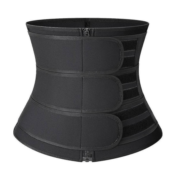 Tflycq Slankende Kroppsformende Midjetrener Magekontroll Girdle Korsettbelter Black 2XL