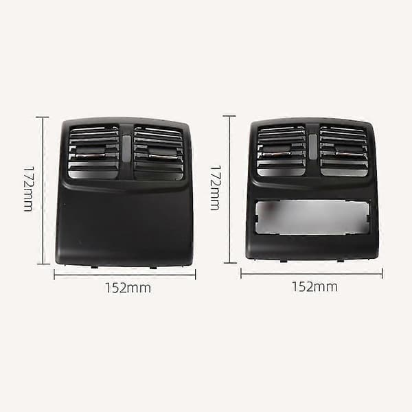 Bil Bakre Midtkonsoll Uttaksventil Gitter Grilldeksel For E-klasse W212 2009-2011, standard Modell