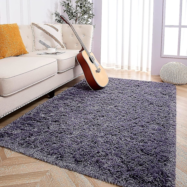 Tflycq Mjuka och Fluffiga Matta för Sovrum, Barnrum, Plush Shaggy Barnmatta, Luddig Matta för Pojkar och Flickor, College Dorm, Fuzzy Matta Vardagsrum