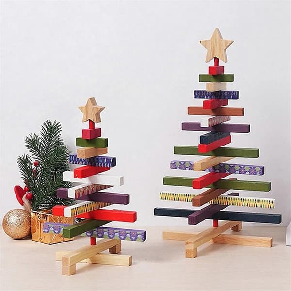 Træ Juletræsfigurer Julepynt