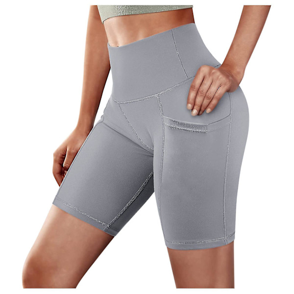 Tflycq Dam Basic Slip Cykelshorts Kompression Träningsleggings Yogashorts Byxor