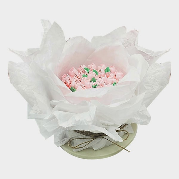 200 Ark Presentpapper Silkespapper Blomsterpapper för DIY Konst Hantverk Dekoration Presentförpackning
