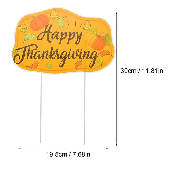 1 stk. Hageplugg Thanksgiving Utendørs Plugg Festdekorasjon