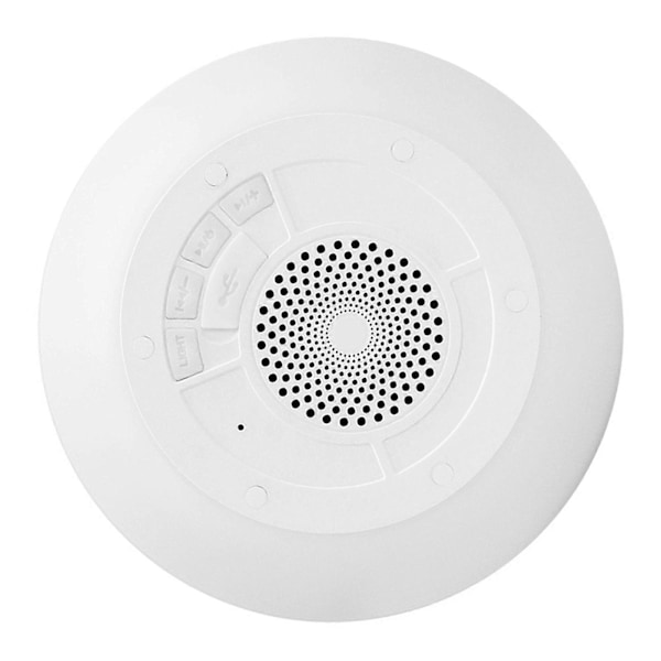 Flytende høyttaler for basseng IPX7 Vanntett 360 graders stereolyd Bærbar Bluetooth-høyttaler for basseng med RGB fargerike lys for bassengdusj reise