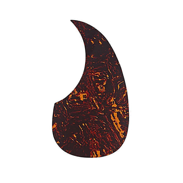 1 stk. Gitarplekterbrett Anti-ripe Beskyttelsesplate Selvklebende Plekterbrett Klistremerke for Akustisk Gitar Deler 128mm